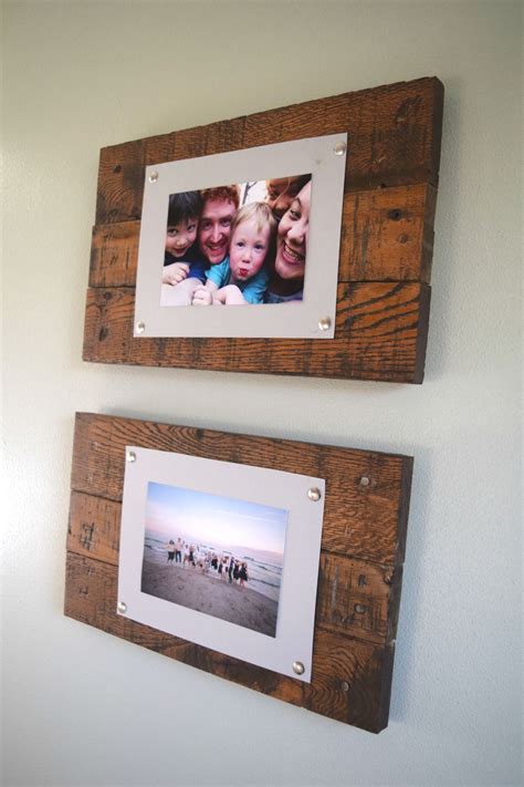 handmade photo frame|20 Inventive DIY Picture Frame Ideas .